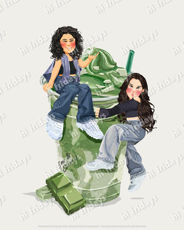 Bestfriends on Matcha